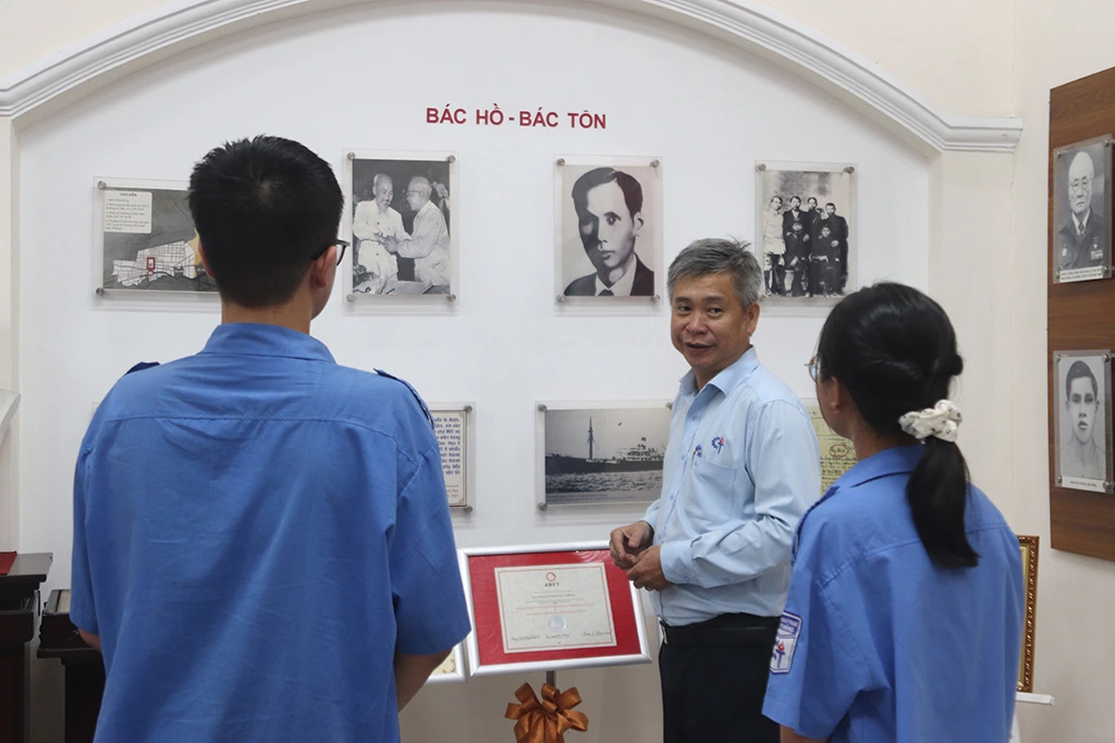 Ngôi trường người thanh niên yêu nước Nguyễn Tất Thành học tập- Ảnh 1. Ngôi trường người thanh niên yêu nước Nguyễn Tất Thành học tập- Ảnh 1.